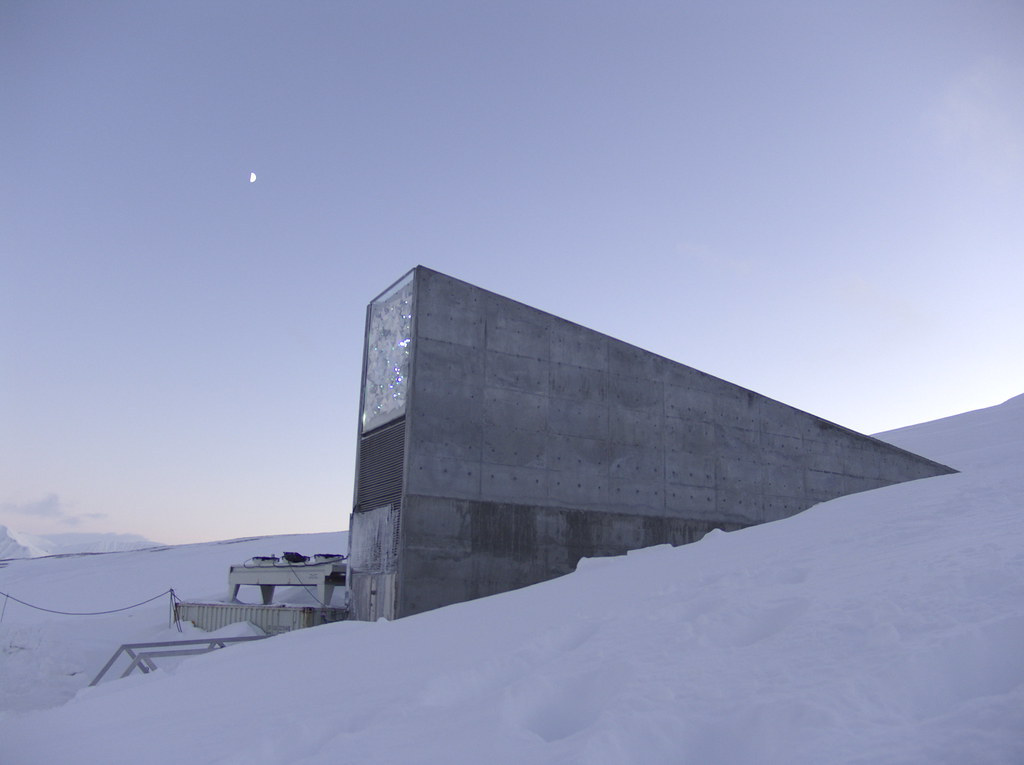 Svalbard Global Seed Vault Entrance