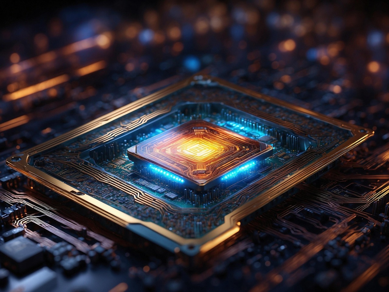 quantum processor chip