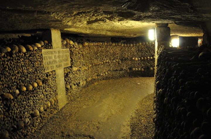 catacombs and piezoelectricity