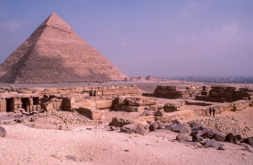 pyramids on 7 continents