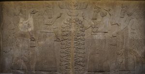 ancient, old, art, sculpture, wall, assyrian, decoration, god, history, religious, culture, relief, symbol, building, landmark, worship, brown god