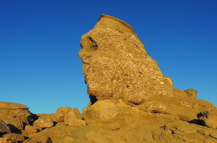 sphinx bucegi mountain romania